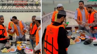 काशी में नाव पर खाई चिकन बिरयानी, गंगा में गिराई हड्डियां; वायरल वीडियो पर एक्शन में सरकार, 14 अरेस्ट