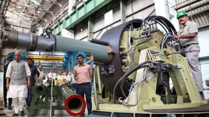 120 RPM फायरिंग स्पीड, 16 KM रेंज; जंगी बेड़े की शान होंगी स्वदेशी तोप