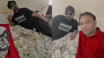 किडनी कांड में फरार डॉक्टर का नोटों के बिस्तर पर ऐश करते वीडियो वायरल