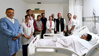 पुतला फूंकते झुलसी थीं BJP विधायक, अखिलेश यादव ने खुद मेदांता पहुंचकर पूछा हाल