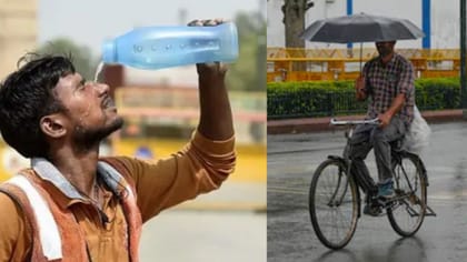 पूर्वांचल में आसमान से बरस रही आग, नोएडा-गाजियाबाद में बारिश से राहत