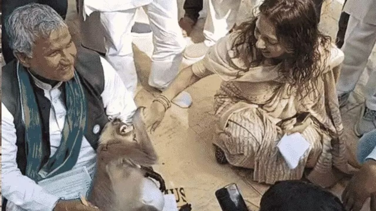 किसानों की समस्या सुन रही बागपत की DM, तभी पहुंच गया ‘मटरू’, रिएक्शन जीत लेगा दिल