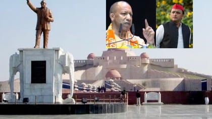अंबेडकर स्मारकों से 2027 में दलितों को साधेगी BJP, क्या बोले अखिलेश?