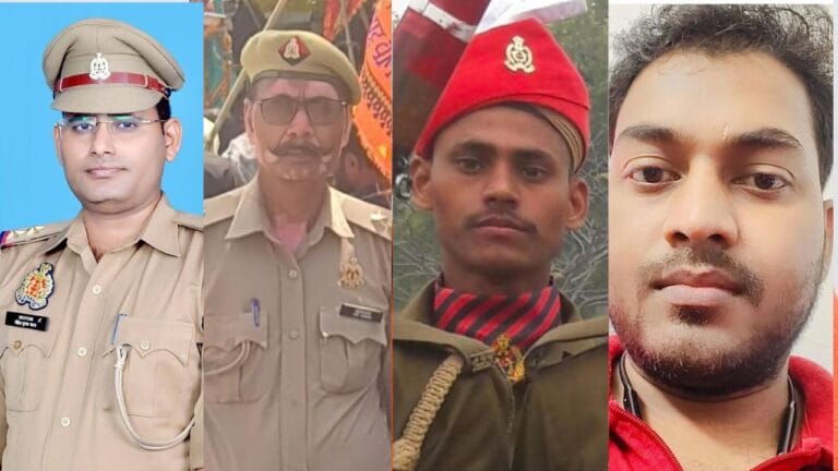 जालौन के 4 पुलिसवालों की एक्सीडेंट में मौत, दबिश देने गए थे हरियाणा