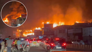 ग्रेटर नोएडा: शाहबेरी फर्नीचर मार्केट में लगी भीषण आग, लाखों का नुकसान; डेढ़ घंटे बाद पाया गया काबू