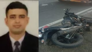 कंटेनर से टकराई NIA के डिप्टी एसपी की बाइक, मौके पर हुई मौत, GF की हालत नाजुक