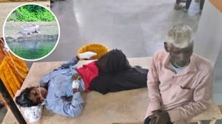 घास काटते वक्त युवती को खींच ले गया मगरमच्छ, जांबाज चाची ने दरांती से आंख फोड़ ऐसे बचाई भतीजी की जान