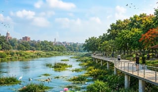गोमती किनारे 300 एकड़ में रिवर फॉरेस्ट, एलिवेटेड पाथवे; लखनऊ में अब Nature Tourism की तैयारी