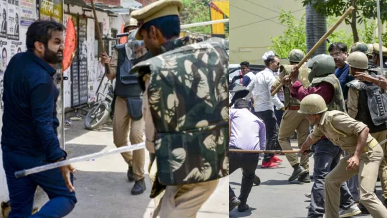 वकीलों ने ठप किया UP में न्यायिक सिस्टम, लाठी चार्ज के विरोध में शुरू किया धरना; देखें Photos