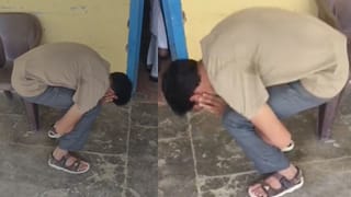 मीटर रीडर की धोखाधड़ी, SDO ने दी ‘तालिबानी’ सजा; बिजली निगम में मुर्गा बनाने का पूरा सच