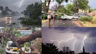 UP में आफत बन आई आंधी-बारिश, 56 लोगों की मौत; 38 जिलों में IMD का येलो अलर्ट… Video