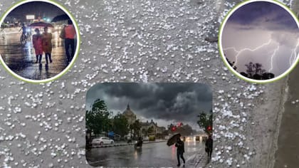 UP: फिर बदला मौसम, नोएडा-गाजियाबाद में बारिश; जानें अपने जिले का हाल