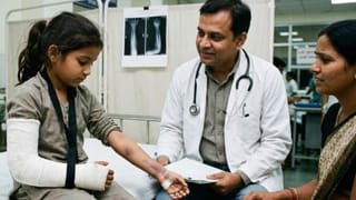 गजब हाल है! बच्चे का टूटा था दाहिना हाथ, डॉक्टरों ने बाएं में चढ़ा दिया प्लास्टर; खुलासे पर मचा हड़कंप