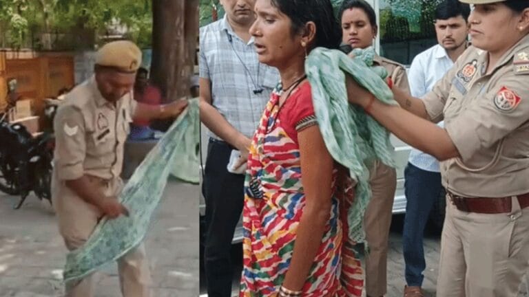 फरियाद लेकर महिला गई थी DM ऑफिस, नहीं मिला न्याय तो लगा ली आग; हड़कंप