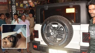 नारियल को लेकर गैंगवार, पुलिस चौकी के बाहर ताबड़तोड़ फायरिंग, रिटायर्ड दरोगा के बेटे को लगी गोली