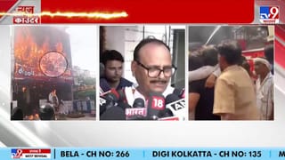 लखनऊ अग्निकांड: फूट-फूट कर रो पड़े डिप्टी सीएम, बीच रैली से घटनास्थल पर पहुंचे CM