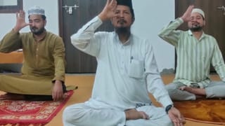 बिछाया मैट, करने लगे योगाभ्यास; बरेली से मौलाना रजवी का बड़ा संदेश; पूछा- इसका धर्म से क्या संबंध?