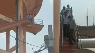घर लौटने को तैयार नहीं थी पत्नी, ससुराल में ही टंकी पर चढ़ गया पति; BF से शादी के लिए टॉवर पर चढ़ी GF