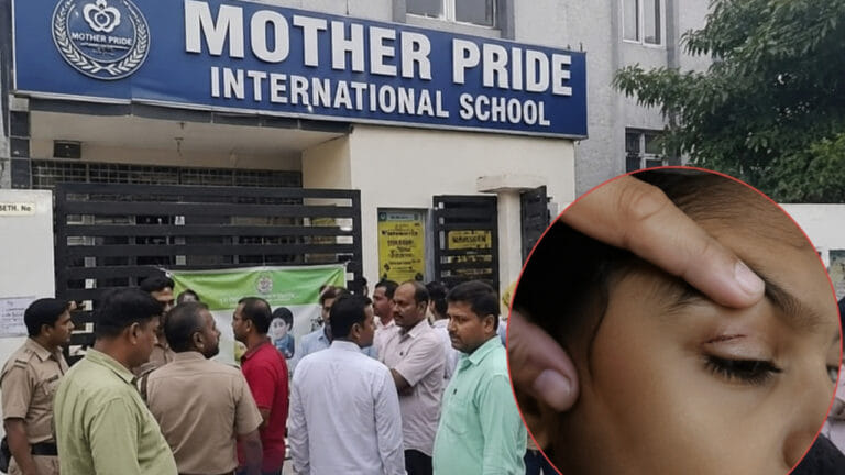 LKG छात्र की आंख में पेंसिल घोंपा, CCTV भी गायब... स्कूल निदेशक पर FIR