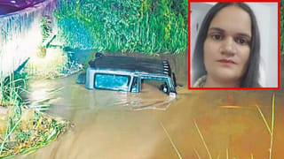 हत्या या हादसा? नहर में गिरी THAR में मिला महिला का शव, पति की जान बची