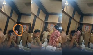 UP: पुलिस चौकी में BJP नेत्री का थप्पड़ कांड, वीडियो वायरल होने के बाद केस दर्ज