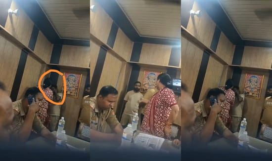 UP: पुलिस चौकी में BJP नेत्री का थप्पड़ कांड, वीडियो वायरल होने पर केस