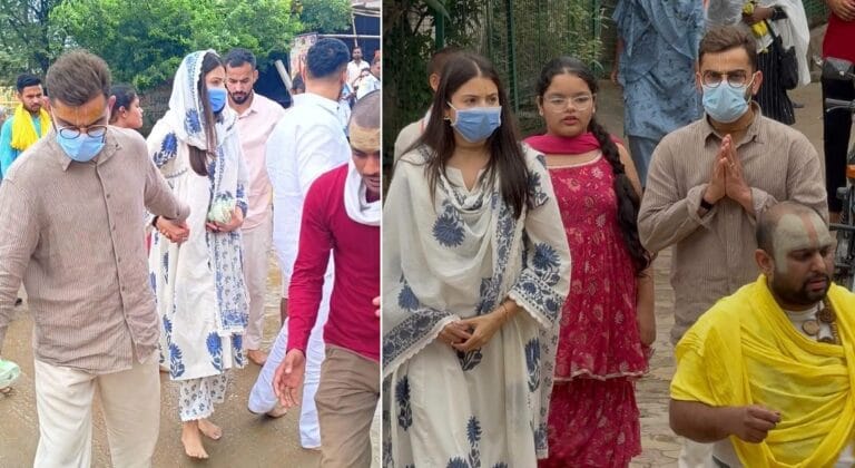 विराट और अनुष्का फिर पहुंचे प्रेमानंद महाराज की शरण, जानिए क्यों?
