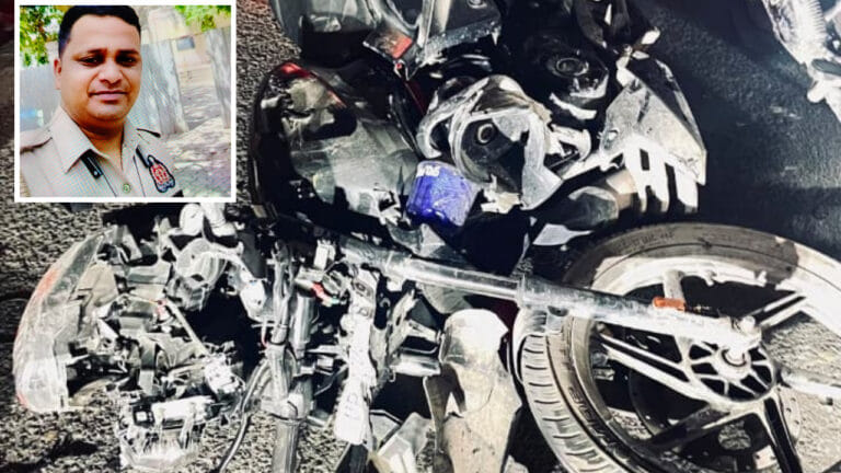 इमरजेंसी कॉल पर जा रही PRV को थार ने मारी टक्कर, पायलट की दर्दनाक मौत
