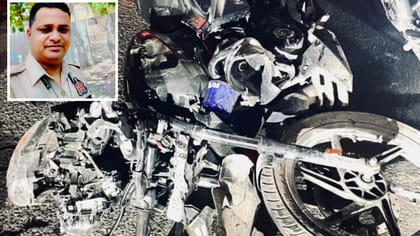 इमरजेंसी कॉल पर जा रही PRV को थार ने मारी टक्कर, पायलट की दर्दनाक मौत