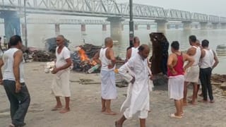 श्मशान डूबा, घाट डूबे; प्रयागराज में गंगा-यमुना का रौद्र रूप… कई गांवों में भरा पानी
