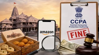 राममंदिर का प्रसाद बेचने पर CCPA का बड़ा एक्शन, अमेजन पर ठोका ₹1 लाख का जुर्माना
