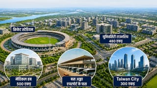 जेवर के पास बनेगी ताइवान सिटी, मेडिकल हब को भी मंजूरी; YIDA का मास्टर प्लान