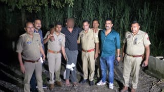 बागपत: पूर्व चेयरमैन को धमकी देने वाला हिस्ट्रीशीटर एनकाउंटर में गिरफ्तार, पैर में लगी गोली