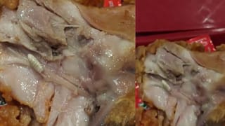 डीप-फ्राइड चिकन में कीड़ा! वीडियो वायरल होते मचा हड़कंप, KFC पहुंची खाद्य सुरक्षा विभाग की टीम